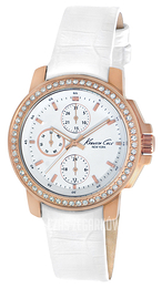 Kenneth Cole Biały/Skóra Ø38 mm KC2804