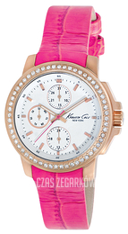 Kenneth Cole Dress Sport Biały/Skóra Ø38 mm KC2807