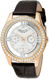 Kenneth Cole Transparency Biały/Skóra Ø40 mm KC2818