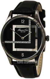 Kenneth Cole Czarny/Skóra Ø38 mm KC2876