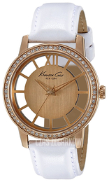 Kenneth Cole Różowe złoto/Skóra Ø39 mm KC2892