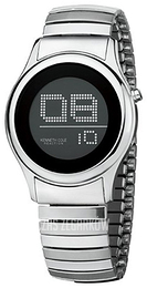 Kenneth Cole Czarny/Stal Ø39 mm KC3654