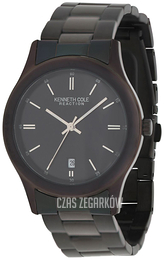 Kenneth Cole Reaction Czarny/Stal Ø37 mm KC3723