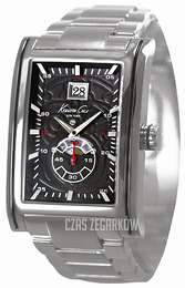 Kenneth Cole Czarny/Stal Ø37 mm KC3832