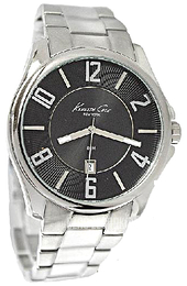 Kenneth Cole Classic Czarny/Stal Ø38 mm KC3941