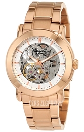Kenneth Cole Automatic Biały/Stal w kolorze różowego złota Ø32 mm KC4758