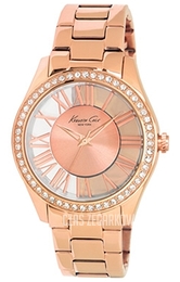 Kenneth Cole Transparency Różowe złoto/Stal w kolorze różowego złota Ø32 mm KC4852