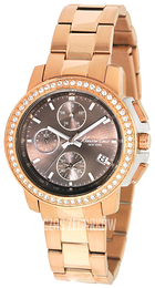 Kenneth Cole Automatic Brązowy/Stal w kolorze różowego złota Ø32 mm KC4856