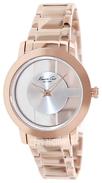 Kenneth Cole Srebrny/Stal w kolorze różowego złota Ø35 mm KC4926