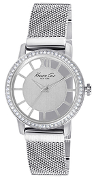 Kenneth Cole Transparency Srebrny/Stal Ø36 mm KC4954