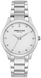 Kenneth Cole Biały/Stal Ø34 mm KC50016003
