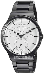 Kenneth Cole Multifunction Biały/Stal Ø40 mm KC50056001