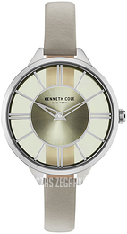Kenneth Cole Szary/Skóra Ø34 mm KC50538006
