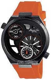 Kenneth Cole Czarny/Guma Ø43 mm KC8027