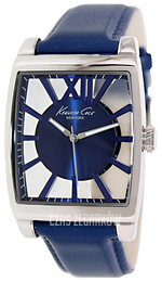 Kenneth Cole Niebieski/Skóra Ø36 mm KC8050