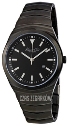 Kenneth Cole Czarny/Stal Ø42 mm KC9063