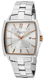 Kenneth Cole Srebrny/Stal Ø36 mm KC9079