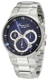 Kenneth Cole Niebieski/Stal Ø41 mm KC9160
