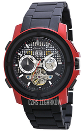 Kenneth Cole Czarny/Guma Ø44 mm KC9179