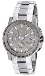 Kenneth Cole Dress Sport Szary/Stal Ø46 mm KC9203