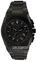 Kenneth Cole Czarny/Stal Ø45 mm KC9300