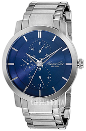 Kenneth Cole Niebieski/Stal Ø44 mm KC9391