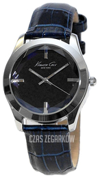 Kenneth Cole Niebieski/Skóra Ø34 mm KCW2003