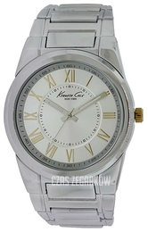Kenneth Cole Srebrny/Stal Ø42 mm KCW3032