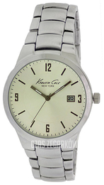Kenneth Cole Beżowy/Stal Ø41 mm KCW3034