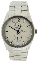 Kenneth Cole Kremowy/Stal Ø42 mm KCW3040