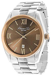 Kenneth Cole Brązowy/Stal Ø46 mm KCW3047