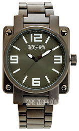 Kenneth Cole Reaction Czarny/Stal Ø48 mm RK3229