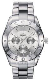 Lacoste Biarritz Srebrny/Stal Ø38 mm 2000761