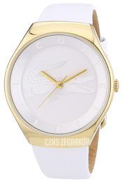 Lacoste Valencia Biały/Skóra Ø38 mm 2000763