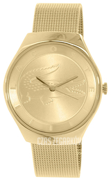 Lacoste Valencia Żółte złoto/Stal w odcieniu złota Ø38 mm 2000765