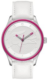 Lacoste Victoria Srebrny/Skóra Ø43 mm 2000818