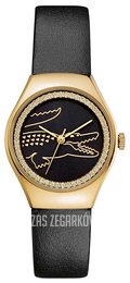 Lacoste Victoria Czarny/Skóra Ø38 mm 2000897