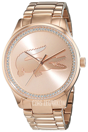 Lacoste Victoria Różowe złoto/Stal w kolorze różowego złota Ø38 mm 2000973