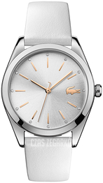 Lacoste Srebrny/Skóra Ø36 mm 2001099