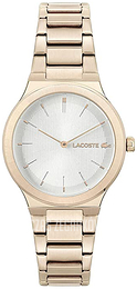 Lacoste Chelsea Srebrny/Stal w kolorze różowego złota Ø34 mm 2001180