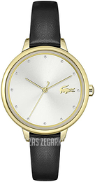 Lacoste Cannes Srebrny/Skóra Ø34 mm 2001203
