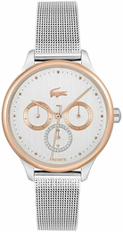 Lacoste Birdie Srebrny/Stal Ø36 mm 2001204