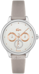 Lacoste Birdie Srebrny/Skóra Ø36 mm 2001207