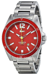 Lacoste Seattle Czerwony/Stal Ø42 mm 2010637
