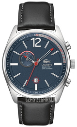 Lacoste Austin Niebieski/Skóra Ø47 mm 2010729