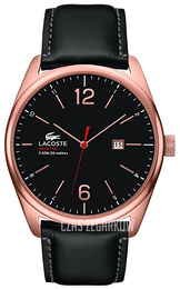 Lacoste Austin Czarny/Skóra Ø44 mm 2010747