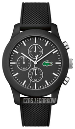 Lacoste 12.12 Czarny/Guma Ø44 mm 2010821