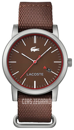 Lacoste Metro Brązowy/Tkanina Ø44 mm 2010839
