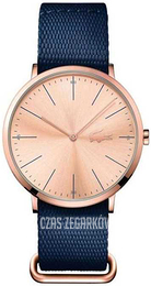 Lacoste Różowe złoto/Skóra Ø45 mm 2010955