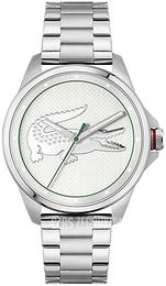 Lacoste Le Croc Srebrny/Stal Ø43 mm 2011132